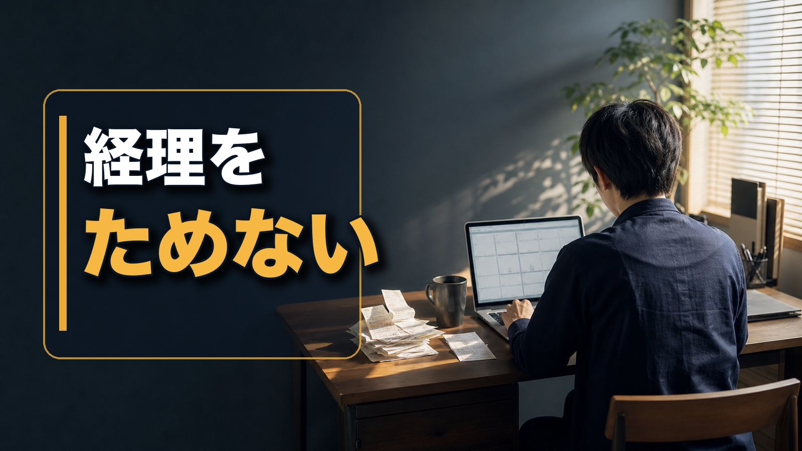経理をためない—電子取引データの週次整理