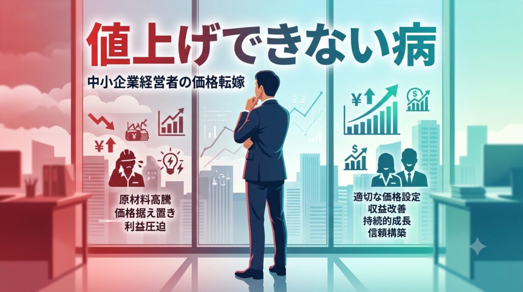 値上げできない病 アイキャッチ