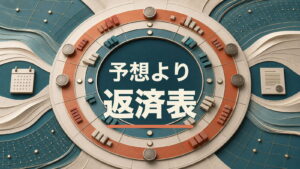 借入金利の予測より返済予定表を確認する